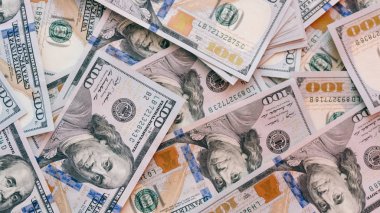 yüz dolar faturaları dokusuna