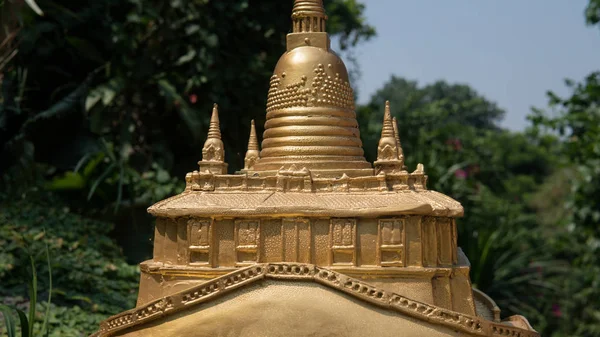Lugar turístico Wat Saket em Bangkok. Templo do Monte Dourado — Fotografia de Stock