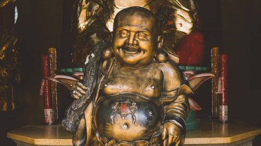 Tayland ve Vietnam yakın çekim Buda heykeli.