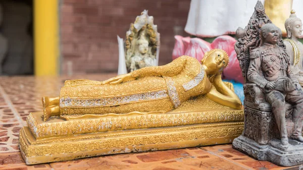 Buda como um símbolo do budismo close-up . — Fotografia de Stock