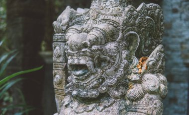 geleneksel Tay heykeller. Maymun gelenek ve Budizm Tayland, Tayland onurlu ruhları tanrıları