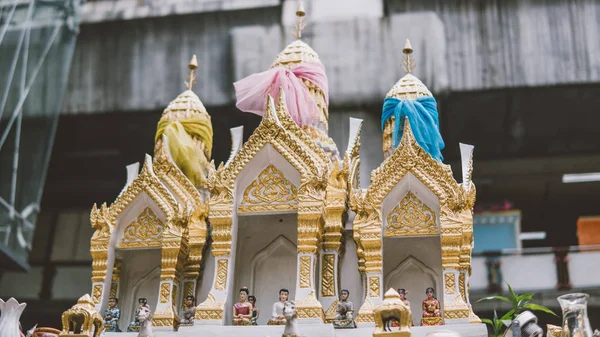 Casa de close-up para espíritos em Bancoc, Bangkok — Fotografia de Stock