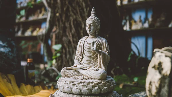 Buda holly murti heykel Tayland, Koh Samui — Stok fotoğraf