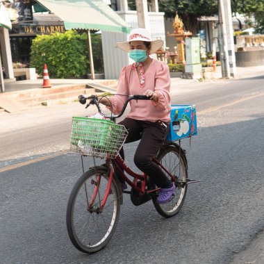 Pekin, Çin, 23 Şubat 2020: Coronavirüs enfeksiyonu Covid-19.