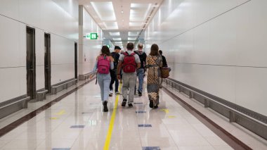 Amerika Birleşik Devletleri, New York - 9 Mart 2020: Covid-19