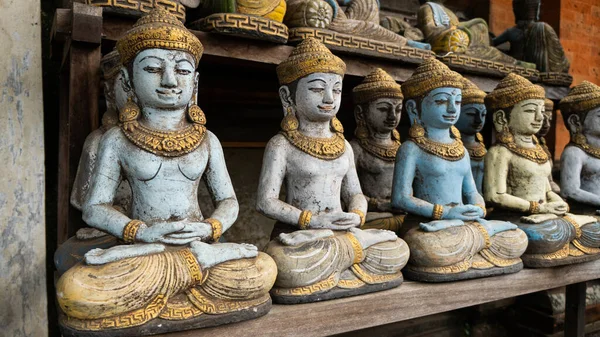 Uma Variedade Artesanato Turístico Itens Interiores Indonésia Bali — Fotografia de Stock