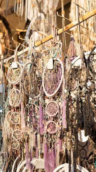 Mercado Coletor Sonhos Detalhes — Fotografia de Stock