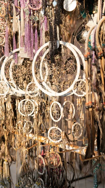 Turista Szuvenír Piac Balin Dream Catcher Market — Stock Fotó