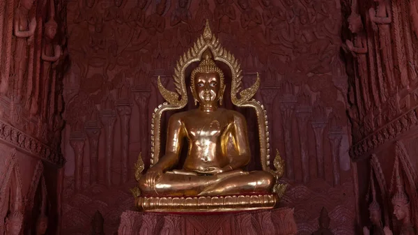 Wat Ratchathammaram Dos Templos Icônicos Koh Samui Arquitetura Cultura Nação — Fotografia de Stock