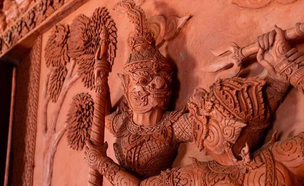 Wat Ratchathammaram Dos Templos Icônicos Koh Samui Arquitetura Cultura Nação — Fotografia de Stock
