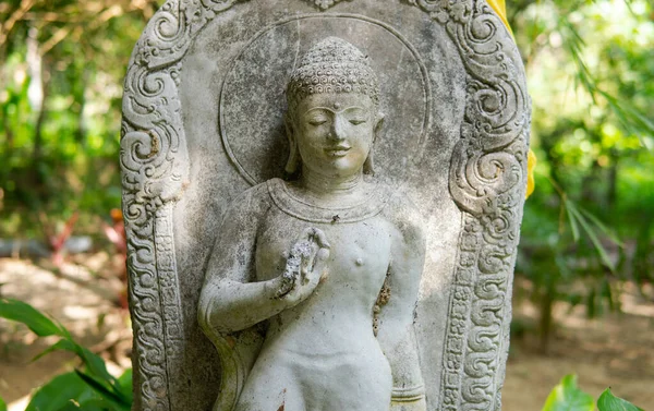 仏教とヒンドゥ教の儀式や伝統の神々の像今日 — ストック写真