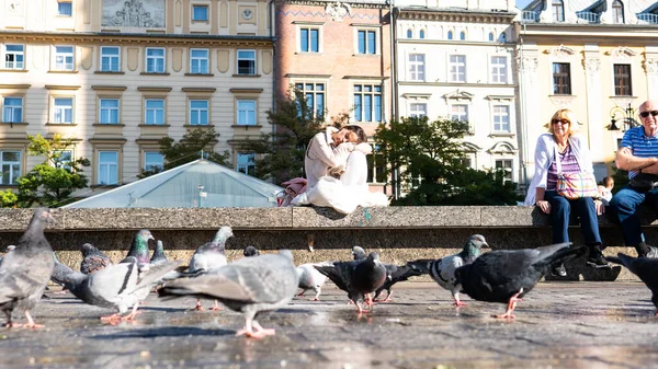 Sehenswürdigkeiten Der Stadt Krakau — Stockfoto