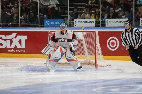 Lettland Riga 2018 Arena Riga Team Canada Team Lettland Pre — Stockfoto