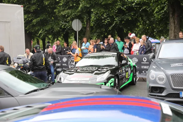 Gumball 3000 Riga Mykonos 2017 — Stock Photo, Image