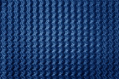 Mavi kıvrımlı yüzey dokusu.