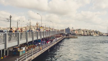 İnsanlar ve Istanbul şehri.