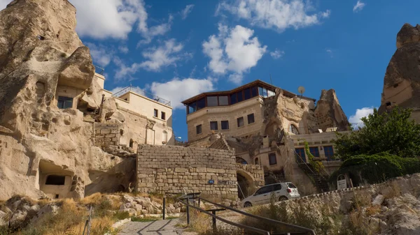 Göreme Kapadokya bölgesi şehirde. — Stok fotoğraf