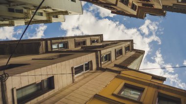 İnsanlar ve Istanbul şehri.