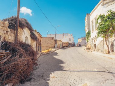 Ortahisar Kapadokya Türkiye şehirde.
