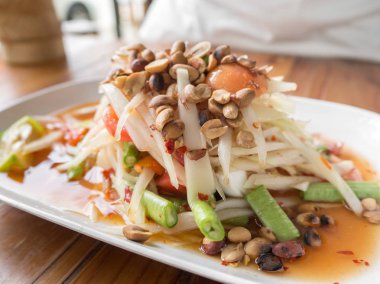 Tay geleneği gıda tablo.