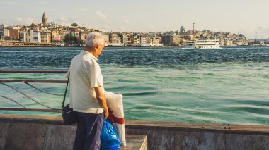 İnsanlar ve Istanbul şehri.