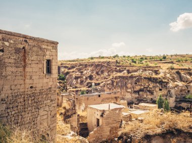 Ortahisar Kapadokya Türkiye şehirde.