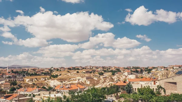 Ortahisar miasta w regionie Kapadocja Turcja. — Zdjęcie stockowe