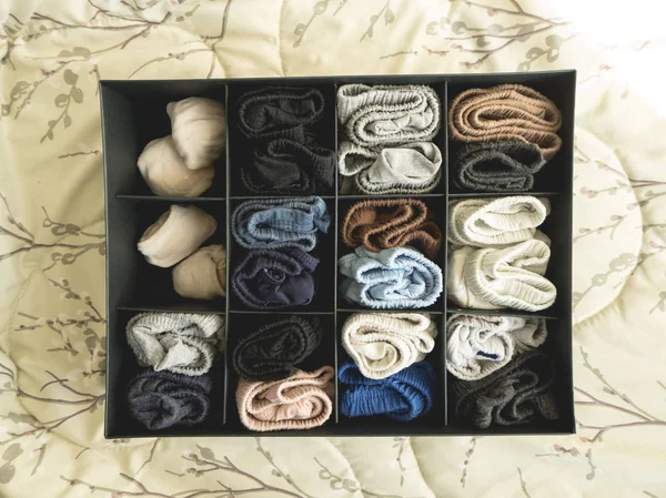 Kutusunda erkek iç çamaşırı.