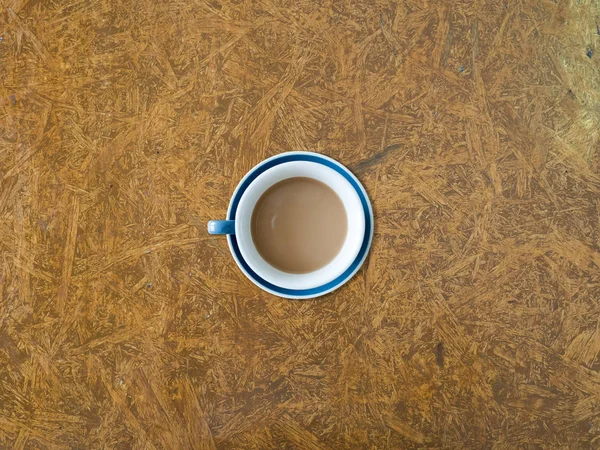 Top View Cup Coffee Table — Stock Photo, Image