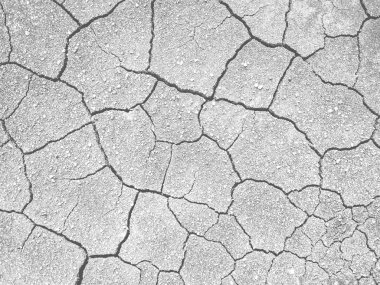 Toprak zemin sıcak kötü havalarda Kuru.