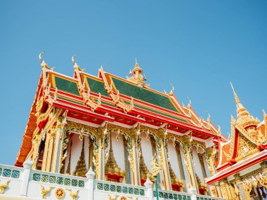 Pakkred, Nonthaburi, Tayland - 24 Nisan 2018: Wat Boa, Pakkr