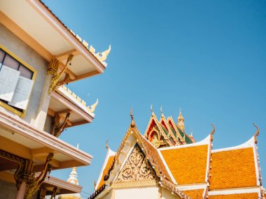 Pakkred, Nonthaburi, Tayland - 24 Nisan 2018: Wat Boa, Pakkr