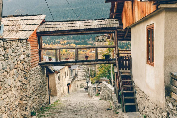 Belle Nature Pittoresque Petite Ville Mestia Région Svaneti Géorgie — Photo