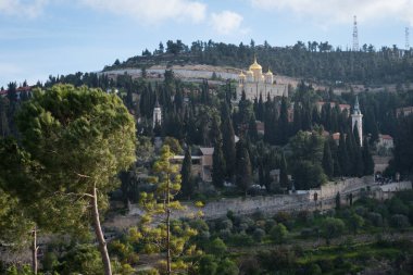 Ein Karem 'deki Rus Ortodoks Kilisesi, Kudüs, İsrail