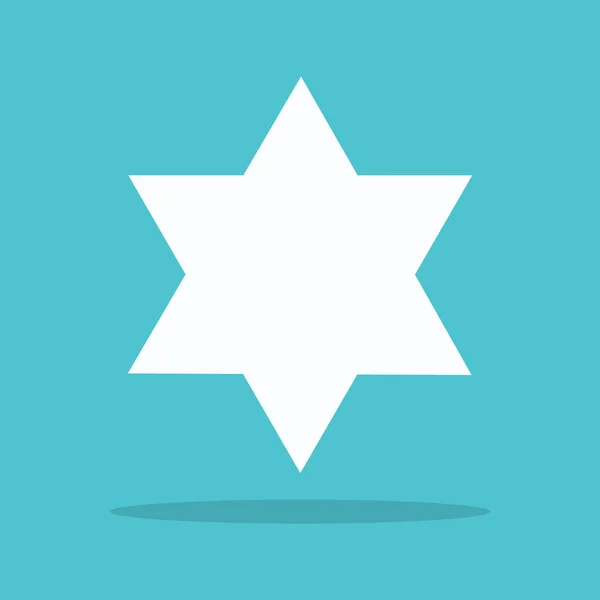 Зірка Давида. логотип для веб-дизайну — стоковий вектор