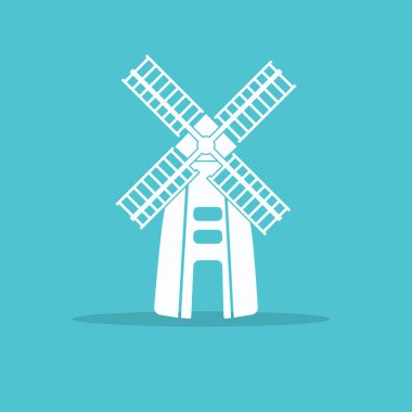 Değirmen logosu web tasarımı için