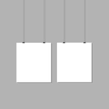 Sayfaları farklı biçimlerde asılı