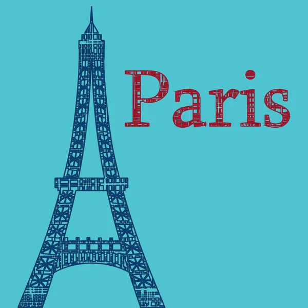 Paris fundal pentru web — Vector de stoc