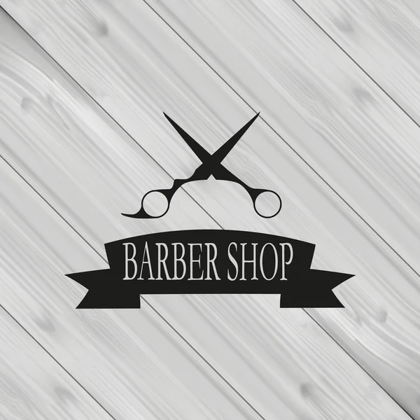 Barber shop nápis, pozadí — Stockový vektor