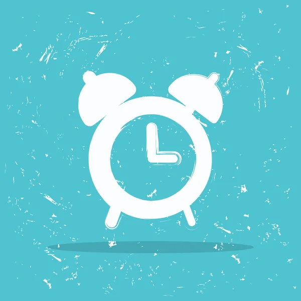 Alarm clock logo for web — Stock Vector