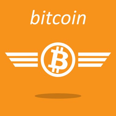 Bitcoin web tasarım amblemi
