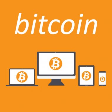 bitcoin web tasarım için cihazlar ekranda