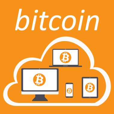 bitcoin web tasarım için cihazlar ekranda