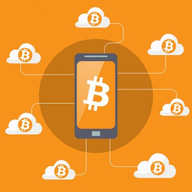 bitcoin web tasarım için cihazlar ekranda