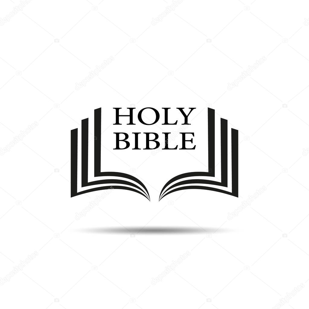 Bible Church logo. the name of the mission. Bible Society.