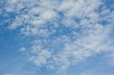 güzel beyaz bulut clear nimbus mavi gökyüzü doğa manzara ba