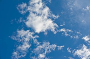 güzel beyaz bulut clear nimbus mavi gökyüzü doğa manzara ba