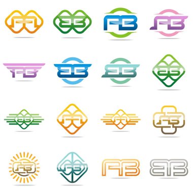 Tasarım Logo öğe kümesi