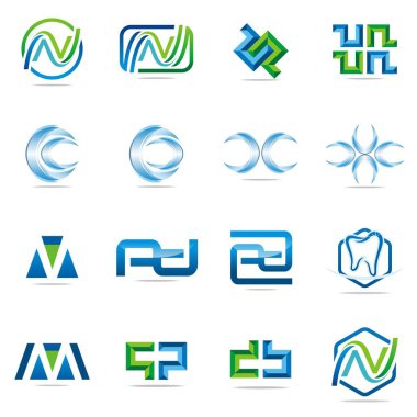 Tasarım Logo öğe kümesi