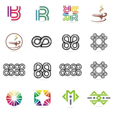 Tasarım Logo öğe kümesi